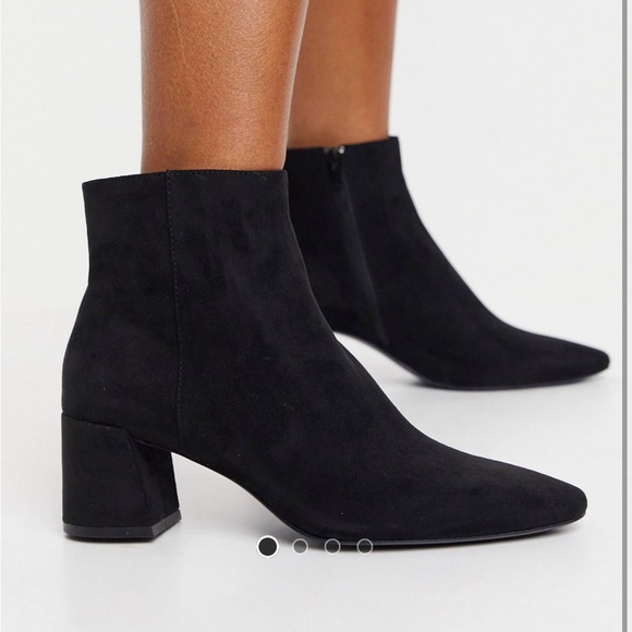 Mango faux suede heeled boots - Picture 4 of 10